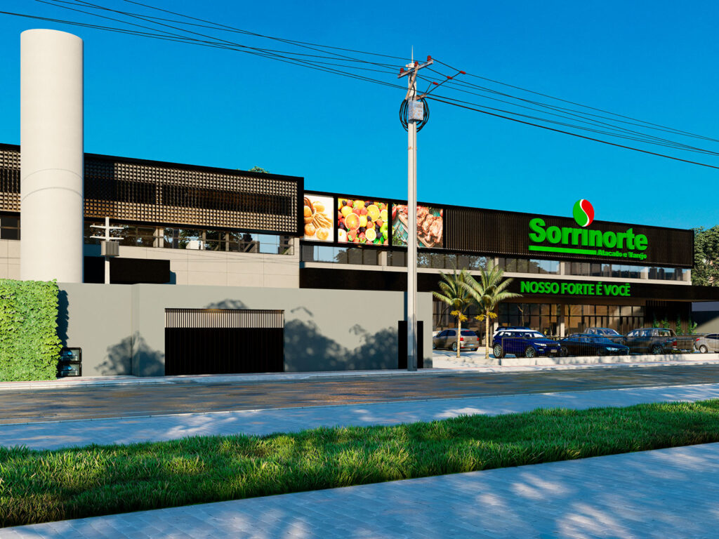 Obra Supermercado Sorrinorte - Plax Engenhaira